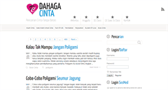 Desktop Screenshot of dahagacinta.com