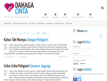 Tablet Screenshot of dahagacinta.com